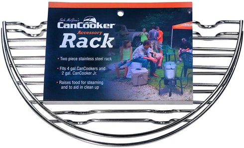CanCooker Inc Can Cooker Rack, Round, Silver