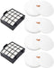 Dttery Filter Replacement for Shark Vertex DuoClean PowerFin Upright Vacuum AZ2000, AZ2000W, AZ2002 Part XFFKAZ2000, XHFAZ2000, 4 Foam, 4 Felt, 2 HEPA Filters