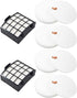 Dttery Filter Replacement for Shark Vertex DuoClean PowerFin Upright Vacuum AZ2000, AZ2000W, AZ2002 Part XFFKAZ2000, XHFAZ2000, 4 Foam, 4 Felt, 2 HEPA Filters