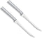 Rada MFG Tomato Slicing Knife Stainless Steel Blade With Aluminum Handle Made in USA, 8-7/8 Inches, 2 Pack