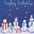 Papyrus Holiday Cards Boxed with Envelopes, Happy and Peaceful Season, Snowmen (20-Count)