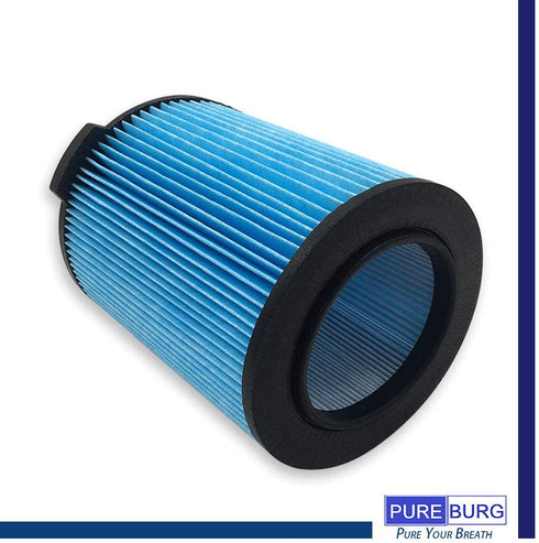 PUREBURG 1-Pack Pleated Filter Compatible with Ridgid VF5000 Wet/Dry 6-20 gal Shop Vacs fits RV2400A RV2400HF RV2600B WD06700 WD0671 WD0671EX0 WD0970 WD09700 WD0970EX0 WD0970M0 WD1270 WD1450 WD1680 WD1851 WD1956