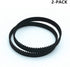 MFLAMO Replacement Belt Compatible for MOOSOO K17, 618A, G201 Cordless Vacuum Cleaner (2 Belt