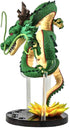 UMIKAkitchen Resin Shenron Figure Shenlong Statue Set + 3.5cm Crystal Balls + Shelf with Gift Box for Business Halloween Christmas Holiday and Birthday Home Decoration