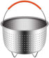 Steamer Basket for Instant Pot, Vegetable Steamer Basket Stainless Steel Steamer Basket Insert for Pots (3qt)