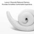 Visenta Neck Pillow for Travel. Premium Memory Foam. 360 Degree Neck Support Provides Incredible Comfortable. Dual-Side Chin Support. Compressible with Travel Pouch. Great Gift Choice. (Gray)