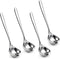 IMEEA 8-Inch Sauce Ladle Gravy Ladle SUS304 Stainless Steel Small Ladles for Serving, Set of 4
