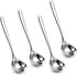 IMEEA 8-Inch Sauce Ladle Gravy Ladle SUS304 Stainless Steel Small Ladles for Serving, Set of 4