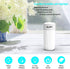 Humidifier Diffuser Small with Nightlight, Mini Portable Cool Mist Humidifier for Car, USB Charging Port, Quiet Humidifier for Baby Bedroom, Auto Shut-off, White