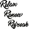 Hotop 3 Pieces Farmhouse Bathroom Metal Wall Signs Bathroom Metal Letter Sign Decor Relax Renew Refresh Metal Sign Bathroom Metal Wall Art Decor Black Metal Bathroom Wall Decor for Home Decoration