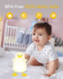 Cute Duck Kids Night Light, Amaredom Nursery Night Light, Kids Breastfeeding and Sleep Aid, Soft Eye Caring Night Light, with Touch Sensor