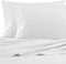 Nautica - Percale Collection - Bed Sheet Set - 100% Cotton, Crisp & Cool, Lightweight & Moisture-Wicking Bedding, Twin, White