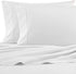Nautica - Percale Collection - Bed Sheet Set - 100% Cotton, Crisp & Cool, Lightweight & Moisture-Wicking Bedding, Twin, White