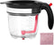 4-Cup Gravy Fat Separator With Bottom Release - Healthier Gravy, Soup, Stock And Oil Separator With Strainer 1L Grease Separator Cup Fat Skimmer For Cooking
