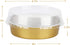 Disposable Pie Tins 4 Inch, Beasea 50 Pack Mini Tart Pans with Lids, 8 Oz Golden Aluminum Pie Pan Tin Tart Pans Round Oven Baking Mini Cake Pan for Pie Tart Quiche