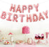 PartyForever Happy 50th Birthday Decorations for Women Rose Gold Supplies Big Set Including Happy Birthday Banner with 50 and Fabulous Bday Sash for Her Party Decor