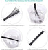 KEEPOW Replacement Accessories Kit Compatible with ILIFE V8s V80 Max Robotic Vacuum Cleaner (4 Set Hepa Filters + 6 Set Side Brushes +6 Pcs Mop Clothes)