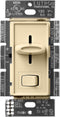 Lutron Skylark LED+ Dimmer Switch for Dimmable LED, Halogen and Incandescent Bulbs | Single-Pole or 3-Way | SCL-153P-IV | Ivory
