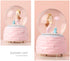 BREIS Snow Globes,Mermaid Snowglobes with Musical,LED Lights, Gifts for Girls,Birthday Christmas Festival Gift for 5-12 Year Old Girls (Pink)