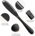 LUHUIYUAN Stainless Steel Flatware Set of 6, 2 of Magic Butter Knives Spreader with Holes, 2 of Stainless Steel Classic Cheese Spreaders, 2 of Cocktail Forks for Butter, Cheese, Jelly, Jam, Dessert