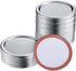 SMOOTHCLUE Canning Lids, 200 Count Canning Lids Regular,Canning Jar Lids,Mason Jar Canning Lids, Food Grade Material Leak Proof & Airtight (70mm )