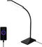 LED Desk Lamp, RAOYI 12W Dimmable Table Lamp Eye-Caring Reading Light with USB Charging Port, Touch Control, 5 Lighting Modes and 7-Level Brightness for Home Office Bedrooms (Black)