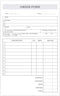 Simply Classic 2-Part Carbonless Order Form Pad / 50 Sets / 5.5" x 8.5" Carbon Copy Purchase Sales Receipt Book