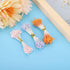 1800Pcs Flower Stamen, 1mm Matt Pearl Double Heads Flower Stamens Mix Color Flower Pistils Headwear Accessories