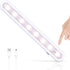 STAR-SPANGLED Dimmable Touch Light Bar Rechargeable, Built-in 2100mAh Battery Powered, USB Stick on LED Night Tap Light Indoor for Kitchen, Bedroom, Under Cabinet, Closet, Reading, Vanity, Warm White