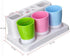 Eslite Toothbrush Toothpaste Holder Stand for Bathroom Storage Organizer