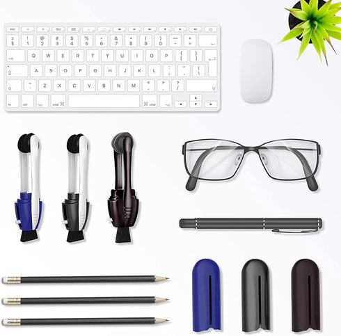 Eyeglass Cleaner Tool (3pc), Carbon Eyeglasses Cleaner, Efficient And Durable Carbon Microfiber Technology, Microfiber Spectacles Portable Eyeglasses Cleaner