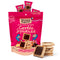 Michel et Augustin Gourmet Chocolate Cookie Squares | Dark Chocolate & Sea Salt | Individually Wrapped European Cookies | 15 French Shortbread Cookies