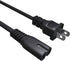 AC Printer Power Cord Repalcement for Epson Ecotank ET-2720 ET-2750 ET-2650 ET-m1120 ET-m1170 ET-3760 ET-3750 ET-2760,XP-434 XP-410 XP-300 XP-310 XP-400 XP-600, 2 Prong Printer Power Cable UL