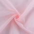 MISS SELECTEX Linen Look Pom Pom Tasseled Sheer Curtains - Rod Pocket Voile Semi-Sheer Curtains for Living and Bedroom, Set of 2 Curtain Panels (42 x 95 inch, Baby Pink)