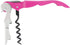 True Truetap Double Hinged Waiter's Corkscrew, Set of 1, Pink