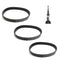Replacement Belt for Eureka PowerSpeed Bagless Upright Vacuum Cleaner ,Compatible Fits Models: NEU180?NEU182?NEU186?Part # E0205?3 Pack?