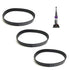 Replacement Belt for Eureka PowerSpeed Bagless Upright Vacuum Cleaner ,Compatible Fits Models: NEU180?NEU182?NEU186?Part # E0205?3 Pack?