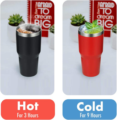 ALOUFEA 30oz Stainless Steel Ombre Glitter Tumbler, Insulated Coffee Tumbler Cup with Lid and Straw, Double Walled Travel Coffee Mug for Hot & Cold Drinks (Glitter Lightning, 1 Pack)