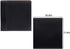 Golden State Art, Self Adhesive Magnetic Photo Album, Self-Stick Albums Holds 3X5, 4X6, 5X7, 6X8, 8X10 DIY Photos-10.6 x 11.4 Inch (Black, 40 Pages, No Front Cover Opening)