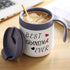 WUJOMZ Gift for Mom and Women, Best Mom Ever Coffee Mug, Insulated Travel Tea Mug with Handle and Lid, Mom Mug for Christmas Mothers Day Gifts from Daughter/ Son (Best Grandma Ever Mug)