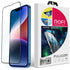 ROFI Anti Blue Light Screen Protector Universal Compatible with iPhone 14/iPhone 13&13 Pro in 6.1 Inch Full Coverage Tempered Glass Protector+Back Screen Protector Ultra Clear Eye Protector 9H Hardness Bubble-Free Easy Installation