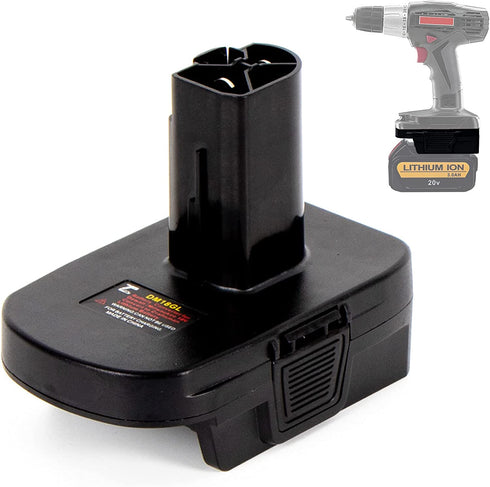 ZDTZAN Battery Adapter DM18GL for Craftsman C3 19.2V Cordless Tools, for DeWalt and for Milwaukee 18V/20V Lithium Battery to for Craftsman 19.2V Battery Cordless Tool, with USB