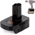 ZDTZAN Battery Adapter DM18GL for Craftsman C3 19.2V Cordless Tools, for DeWalt and for Milwaukee 18V/20V Lithium Battery to for Craftsman 19.2V Battery Cordless Tool, with USB