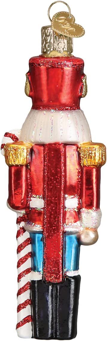Old World Christmas Candy Glass Blown Ornaments for Christmas Tree Peppermint Nutcracker