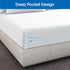 HOMEIDEAS 4 Piece Bed Sheets Set (Queen, White), 1800 Bedding Soft Brushed Microfiber Luxury Sheets, Deep Pockets, Easy Care, Wrinkle & Fade Free