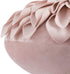 JWH Handmade 3D Sunflower Throw Pillow Covers Aesthetic Flower Soft Velvet Accent Pillow Cases Decorative Round Cute Cushion for Couch Bed Bedroom Living Room Farmhouse Decor Shams 12 Inch Rose Gold