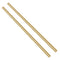 Swpeet 2Pcs 1/4 Inch in Diameter 14 inch in Length Brass Solid Round Rod Lathe Bar Stock Kit, Perfect for Various Shaft, Miniature Axle, Model Plane, Model Ship, Model Cars