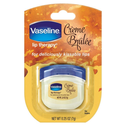 Vaseline Lip Creme Brulee Size .25z Vaseline Lip Therapy Creme Brulee .25z