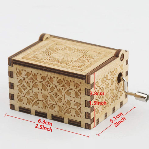 The Promised Music Box Neverland Isabella Music Wooden Hand Shaking (Style2)