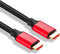 4K HDMI Cable 10ft, HDMI Cord (10 feet HDMI to HDMI, Top Series) Supports (4K@60HZ, 1080p FullHD, UHD, Ultra HD, 3D, High Speed with Ethernet, ARC, PS4, Xbox, HDTV) by XXONE (10ft)